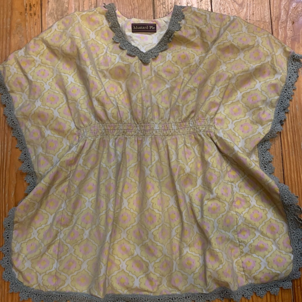 Girls size 12, mustard pie brand tunic, like new